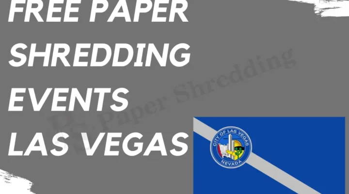 Free Paper Shredding Events Las Vegas