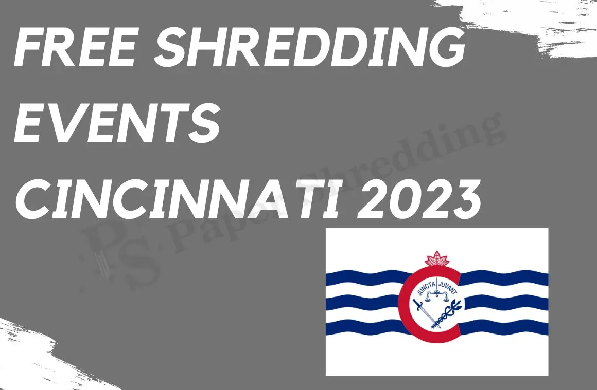 Free Shredding Events Cincinnati