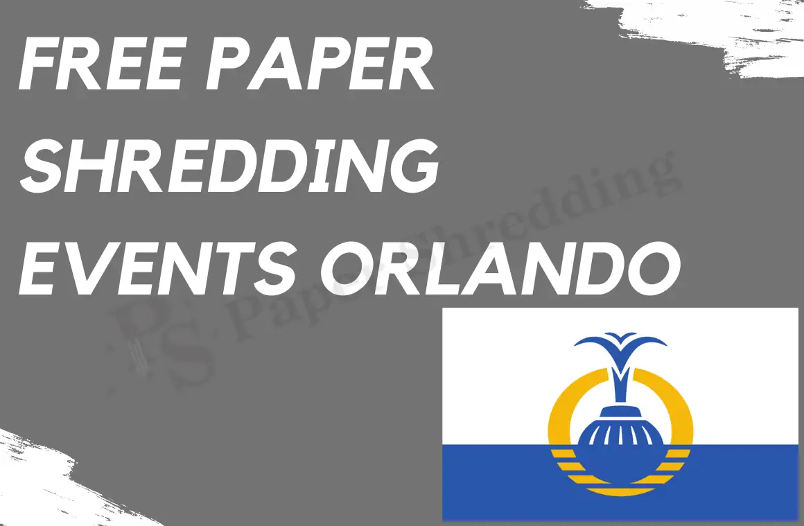 Free Paper Shredding Events Orlando, Fl 2024 Shred Day