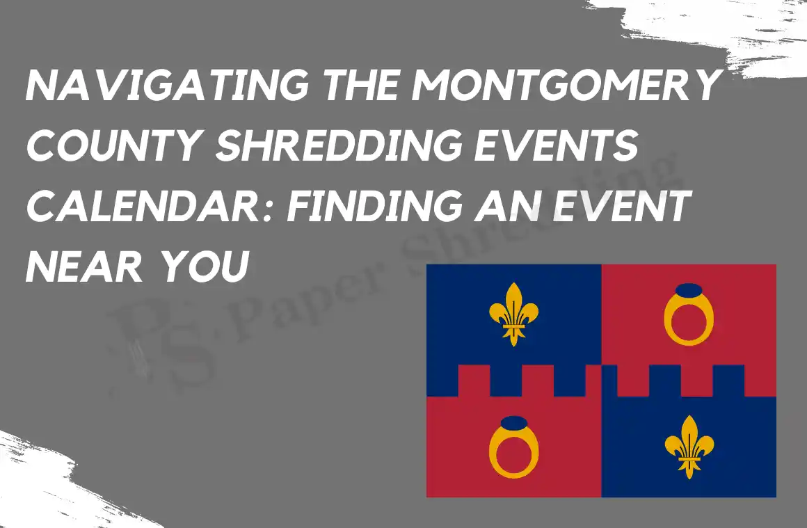 Montgomery County Shredding Events