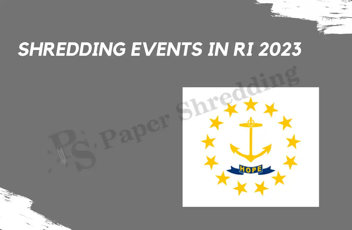 Free Paper Shredding Events in RI
