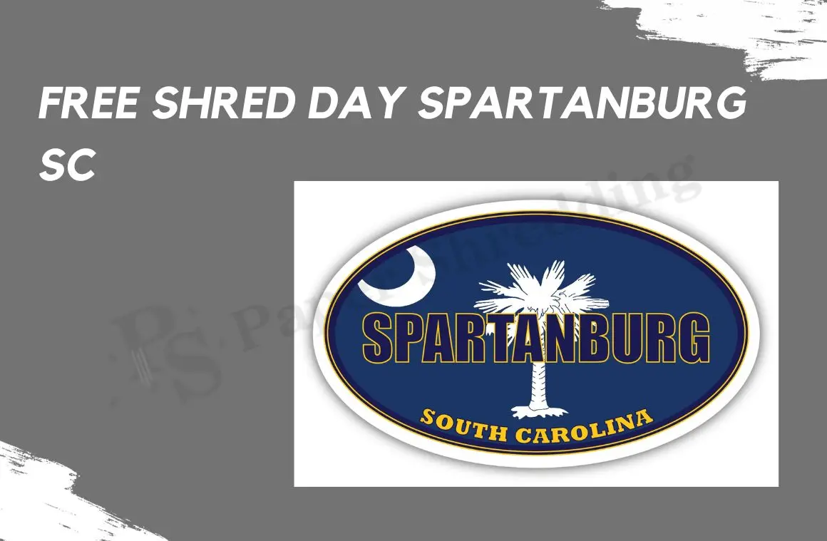 Free Shred Day Spartanburg SC