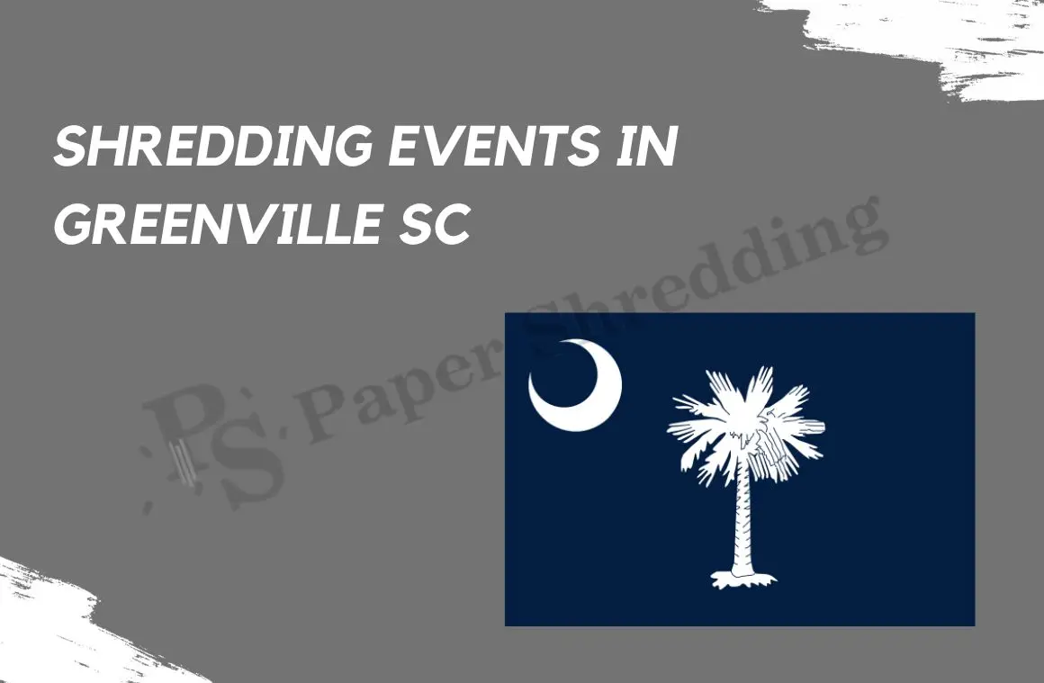 Free Paper Shredding Events Greenville, SC Shred Secure