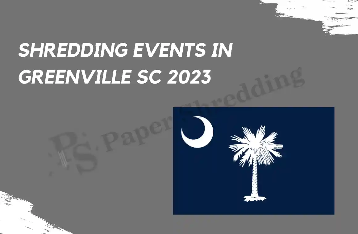 Free Paper Shredding Events Greenville