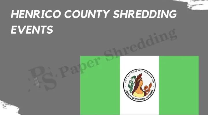 Henrico County Shredding Events