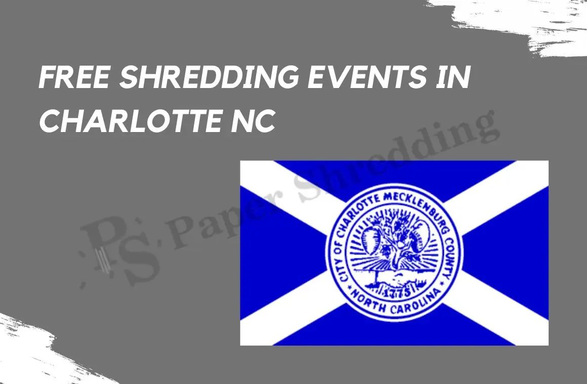 free shredding events in Charlotte NC