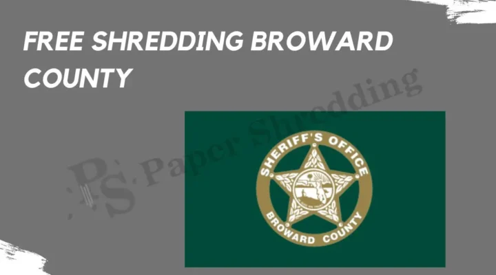Free Shredding Broward County